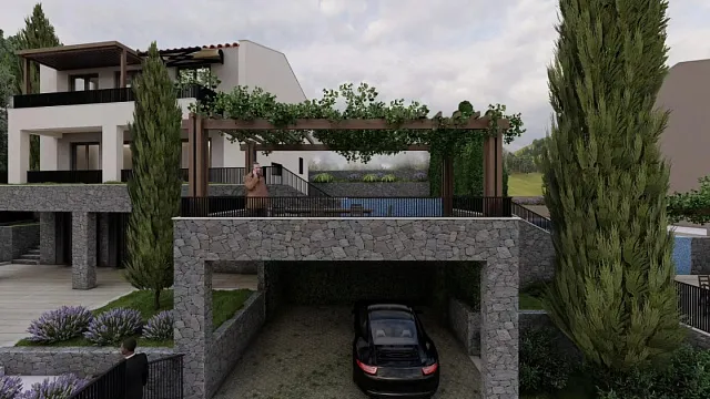Phase Two features a contemporary residential building with 12 apartments, designed in a modern architectural style while preserving the overall identity of the development. — photo 4